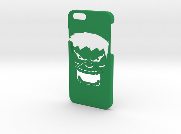 Hulk Phone Case- iPhone 6/6s in Green Processed Versatile Plastic