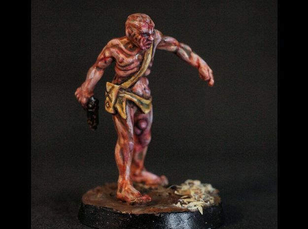 O'Liver - 28mm Mutant Cultist in Smooth Fine Detail Plastic