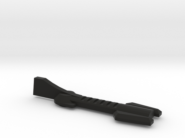Rifle / Gun adapter option for DX9 Carry Rodimus in Black Natural Versatile Plastic