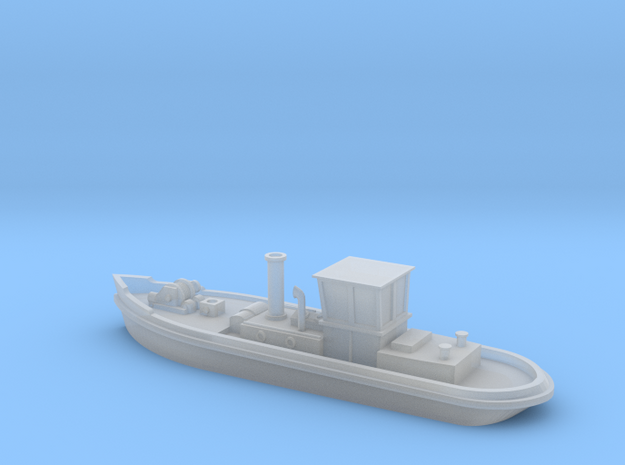 1:350 Canal steam tug in Smooth Fine Detail Plastic