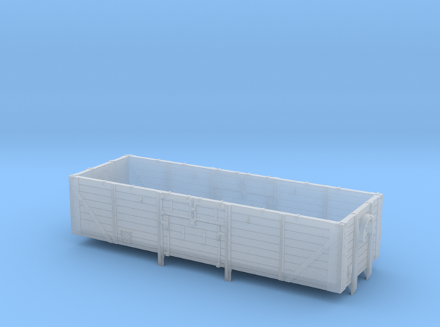 22001 Open Ferry Wagon in Smooth Fine Detail Plastic