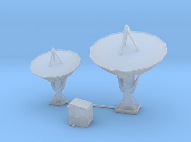 Radio Based Transmission Site in Smooth Fine Detail Plastic