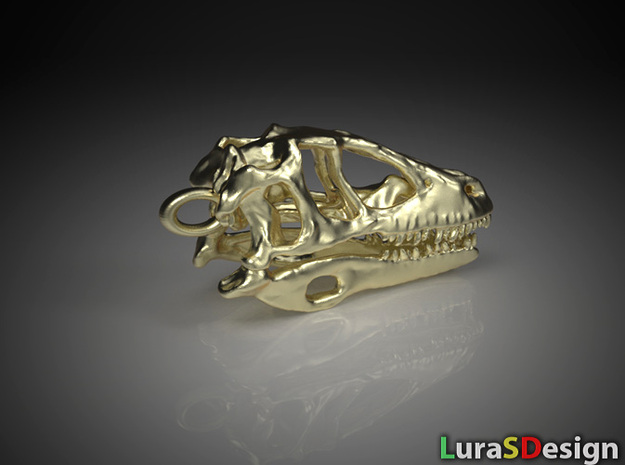 Dinosaur Skull 30mm pendant