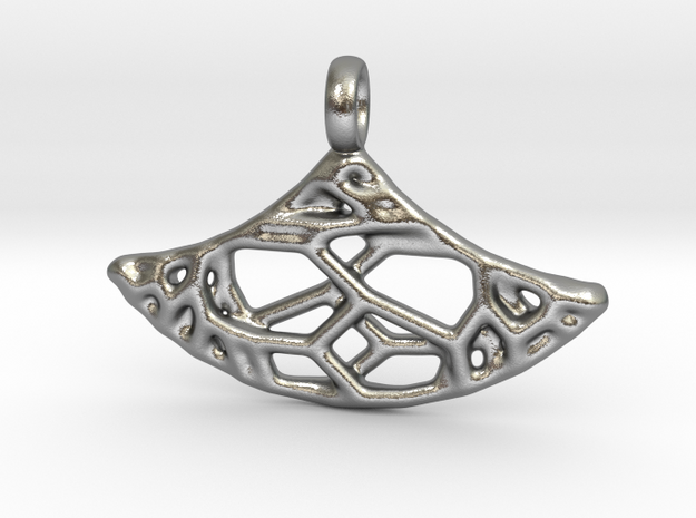 Anker Pendant 4 in Natural Silver