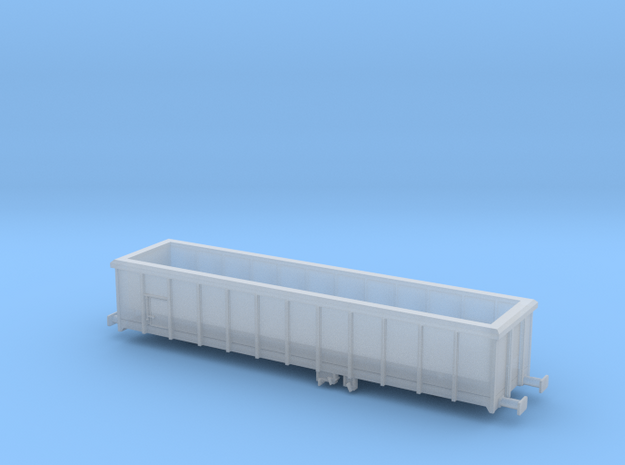 PKP wagon 401Wj (Eaos-w) Z scale (skala Z) in Smoothest Fine Detail Plastic