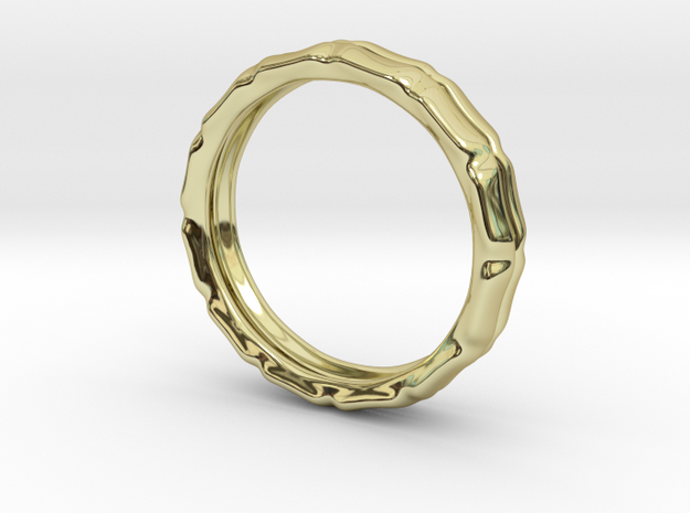 Worlds Apart in 18k Gold Plated Brass