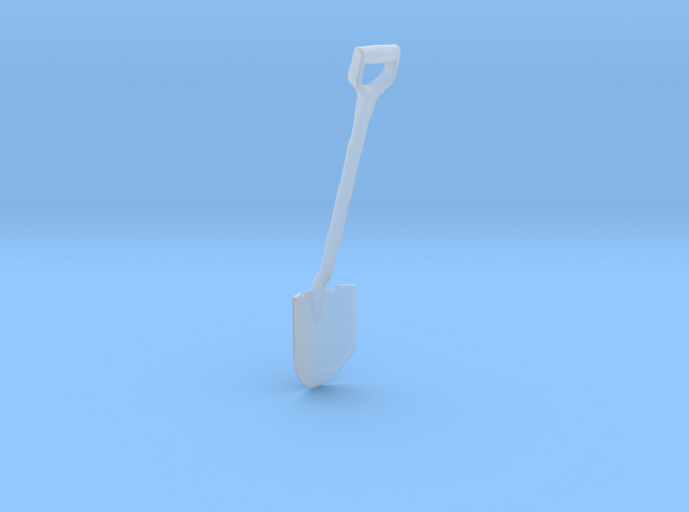 Shovel 1:8 scale in Smooth Fine Detail Plastic