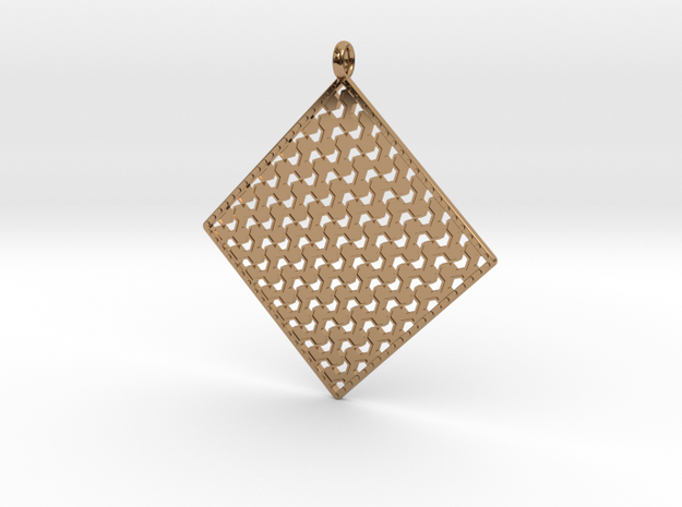 Pendant Pattern  in Polished Brass