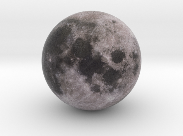 Moon 1:250 million in Full Color Sandstone