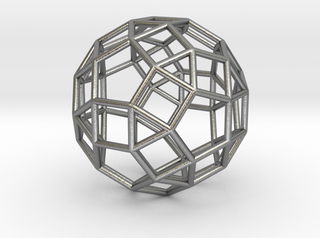 Rhombicosidodecahedron Silver