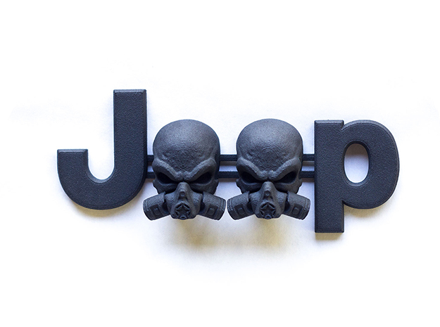 #CuzitsCustom GasMask Piston Skulls OEM Font in Black Natural Versatile Plastic: Small
