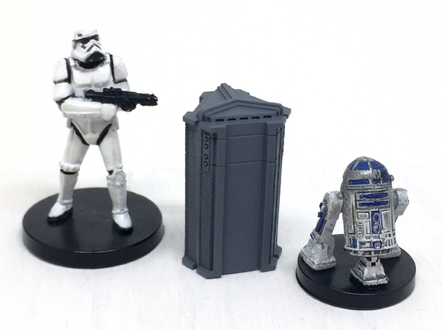 6-Pack of Star Wars Loot Crate Wargaming Terrain in Smooth Fine Detail Plastic