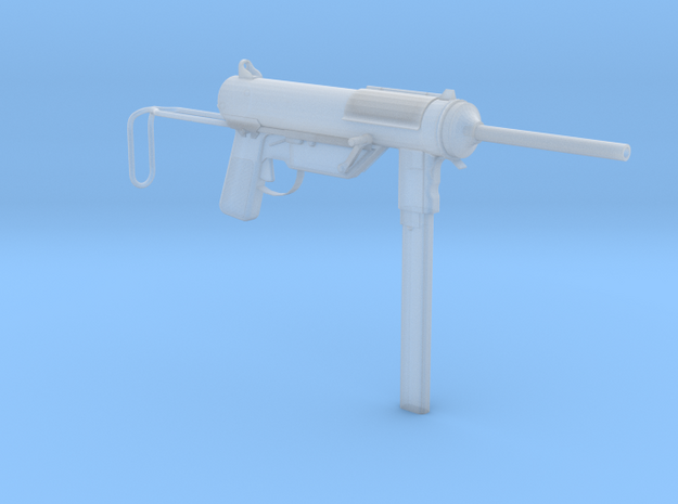 1/4th Scale M3 Grease Gun in Smooth Fine Detail Plastic