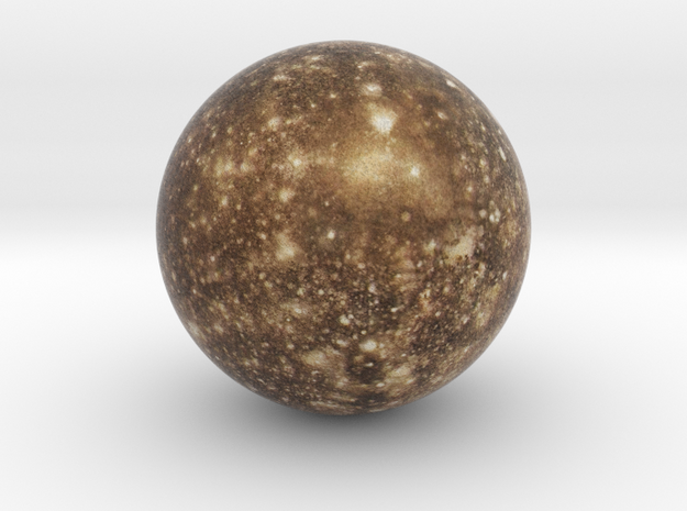 Callisto 1:150 million in Natural Full Color Sandstone