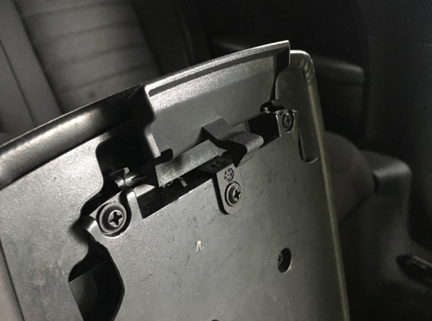 Dodge Challenger Armrest repair - Latch spring in Black Natural Versatile Plastic