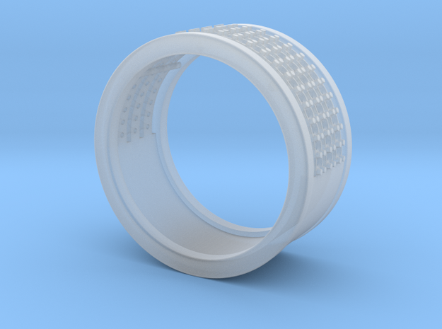 Wedding ring in Smooth Fine Detail Plastic