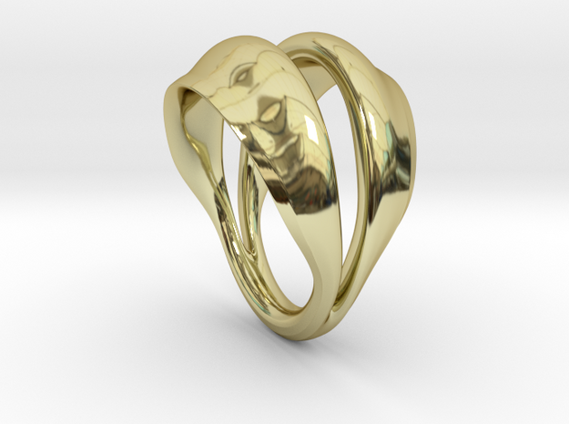 Fortune in 18k Gold Plated Brass