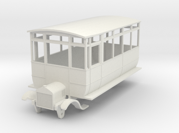 0-64-ford-wsr-railcar-1a in White Natural Versatile Plastic