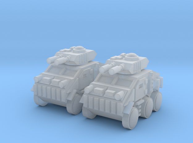 Heavy Mobile Beast Tank in Smooth Fine Detail Plastic