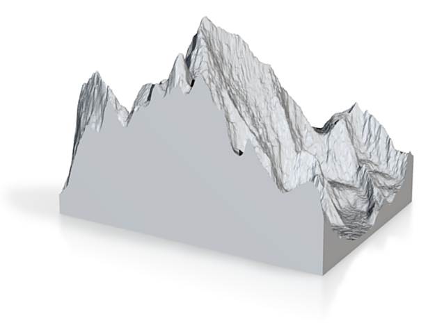 Model of Mount Everest in Natural Sandstone