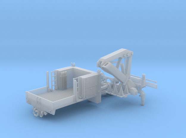 MOW Service Truck With Crane 1-87 HO Scale