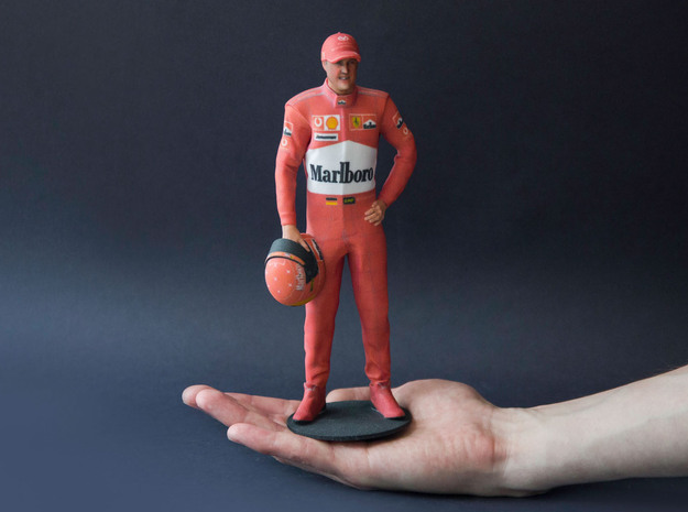 Michael Schumacher 1/8 Standing Figure