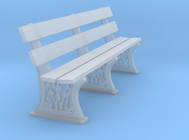 GWR bench 3mm scale 10ft length
