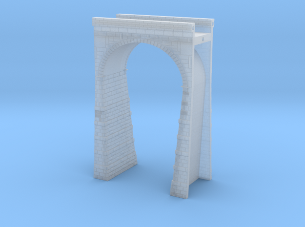 T-scale Stone Viaduct Section - 45mm Straight