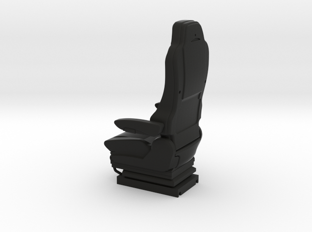 GRAMMER Truck seat RHD type 1/14 scale for R/C mod in Black Natural Versatile Plastic