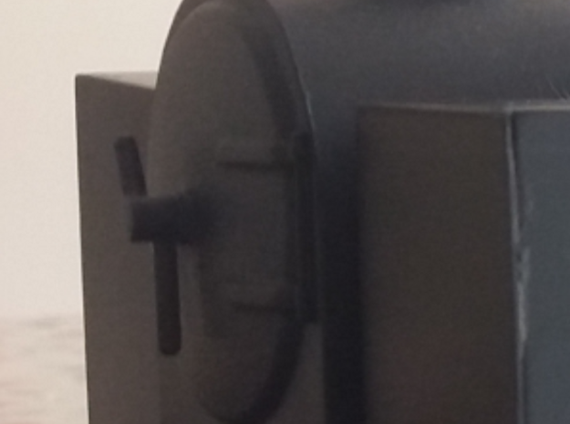 Smokebox Door Dart in White Processed Versatile Plastic