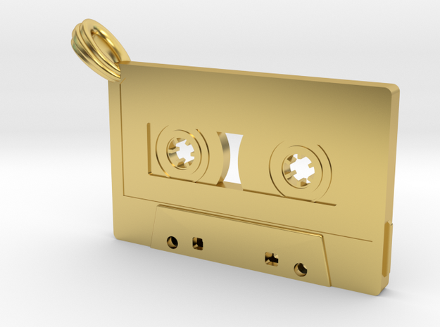 Cassette in Polished Brass