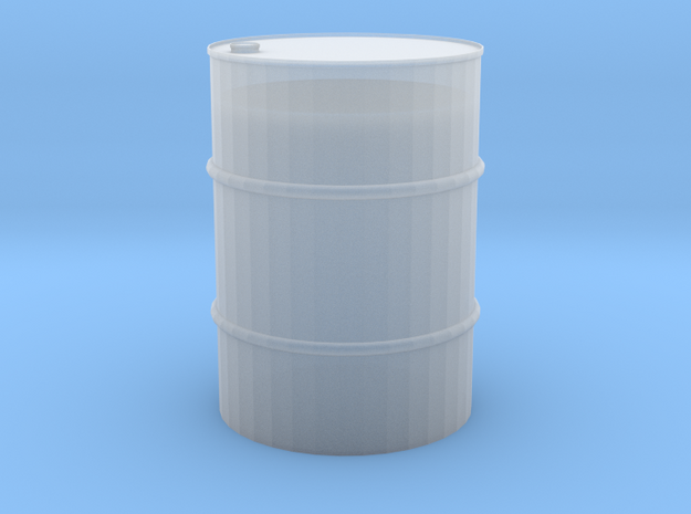 1/24 55 gal barrel in Smooth Fine Detail Plastic
