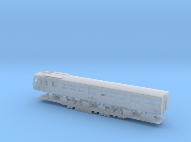 VR Hitachi M Car & Chassis - N Scale in Smooth Fine Detail Plastic
