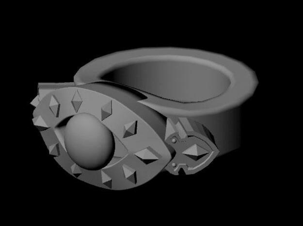 BJD, SD Cosplay Ring, 'Eye', v.2 in White Natural Versatile Plastic