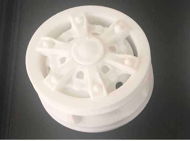 Pegaso-wheel in White Natural Versatile Plastic