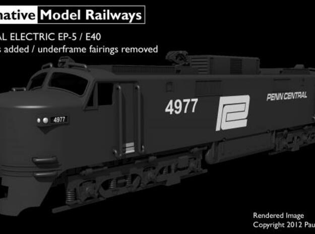 NEP503 N scale EP-5 loco - modified condition in Smooth Fine Detail Plastic