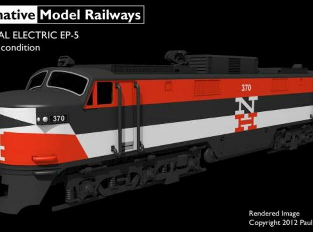 NEP501 N scale EP-5 loco - as built in Smooth Fine Detail Plastic