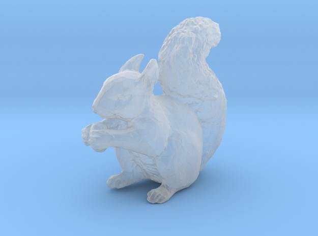Squirrel miniature 2 in high detail in Smooth Fine Detail Plastic