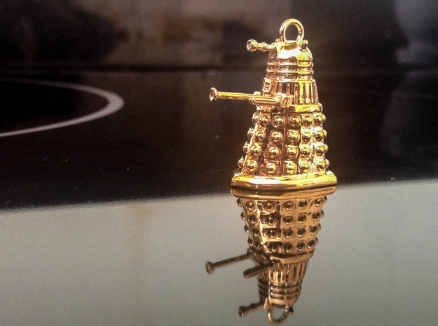 Dalek 10 in Polished Brass