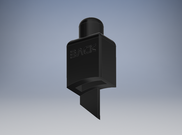 PP - Ben Solo TLJ - R.I.C.E.-Adapter in Black Natural Versatile Plastic