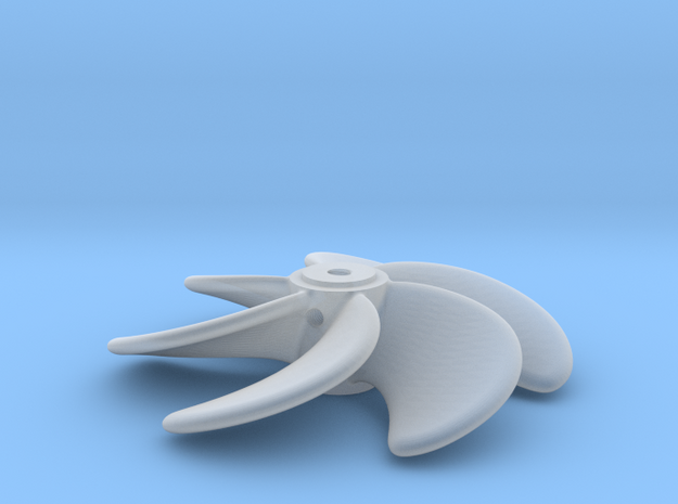 Containership Propeller in Smooth Fine Detail Plastic
