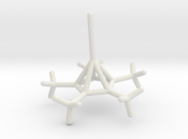 #35 C5v nitrosyl-(pentamethyl-cyclopentadienyl)-Ni in White Natural Versatile Plastic