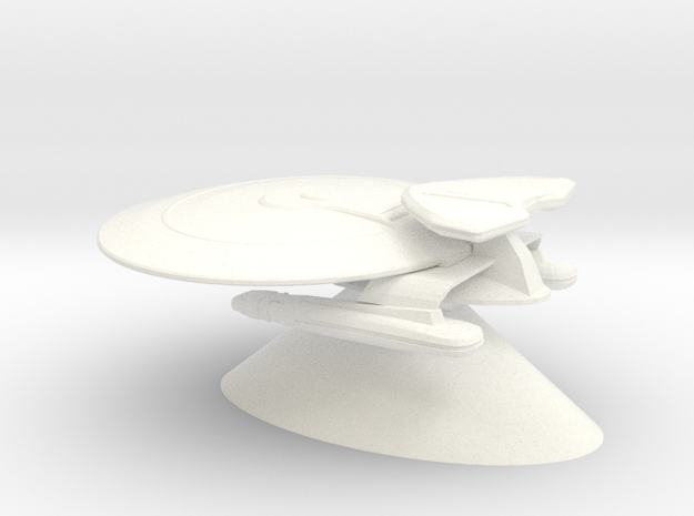 Federation of Planets - Nebula in White Processed Versatile Plastic