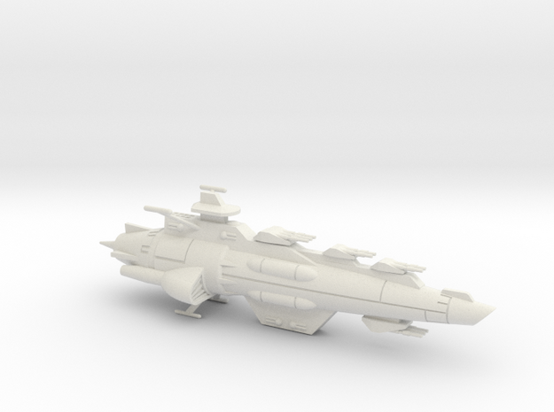 Maeve-class Battlecruiser in White Natural Versatile Plastic