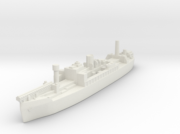 CAM Ship (UK) in White Natural Versatile Plastic