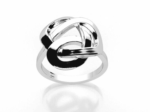 Infinity Love Ring (From $13) in Polished Silver: 6.25 / 52.125