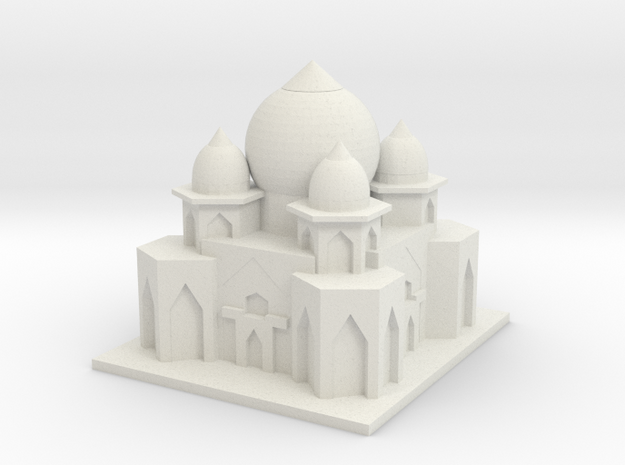 Taj Mahal 2.0 in White Natural Versatile Plastic