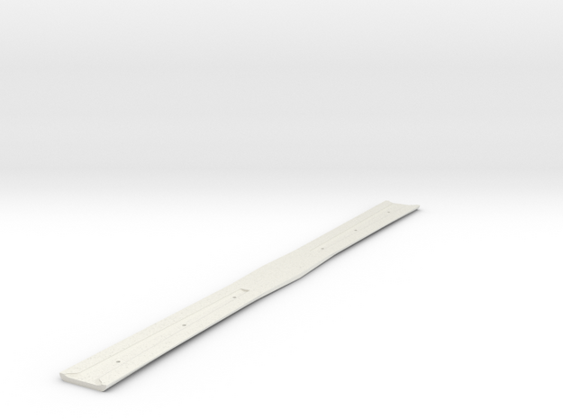 Alpha: Double Bladed Sword Hilt in White Natural Versatile Plastic