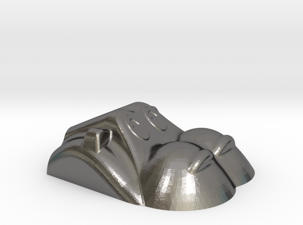Hippopotamus-1 in Polished Nickel Steel