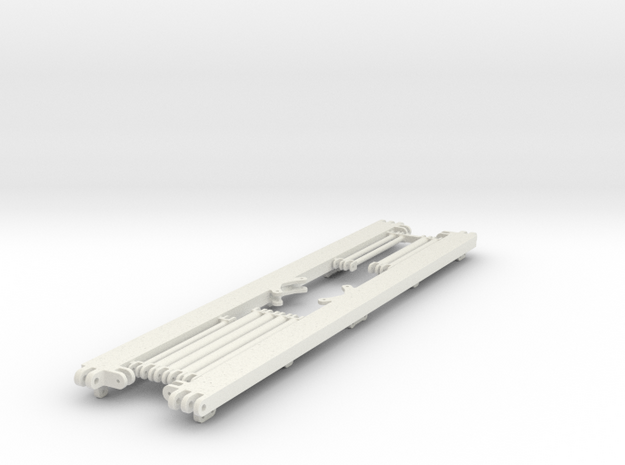 main_frame_middle_section in White Natural Versatile Plastic